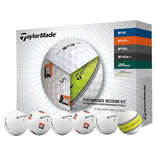 Refurbished TaylorMade Assorted Golf Balls - 12 Count